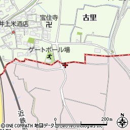 京都府木津川市吐師下田26-1周辺の地図
