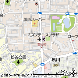 兵庫県西宮市樋之池町24-28周辺の地図