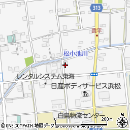 静岡県浜松市中央区貴平町111周辺の地図