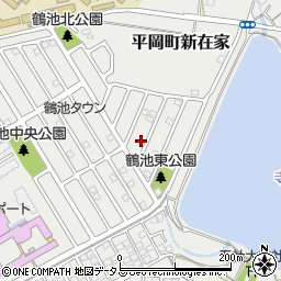 兵庫県加古川市平岡町新在家1192-412周辺の地図
