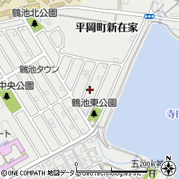 兵庫県加古川市平岡町新在家1192-419周辺の地図