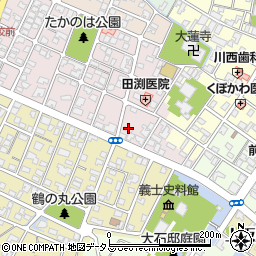 矢野そろばん塾周辺の地図