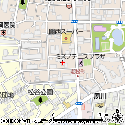 兵庫県西宮市樋之池町24周辺の地図