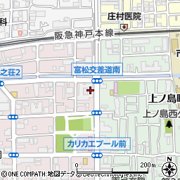 ルネ武庫之荘管理事務所周辺の地図