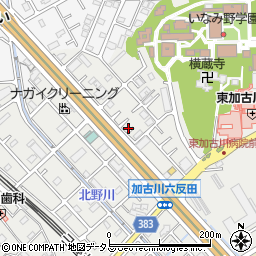 東加古川マンション周辺の地図