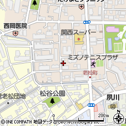 兵庫県西宮市樋之池町24-13周辺の地図