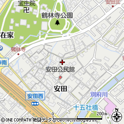 兵庫県加古川市尾上町安田744周辺の地図