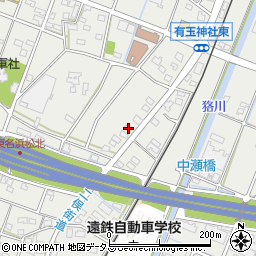 静岡県浜松市中央区有玉南町1666周辺の地図