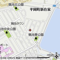 兵庫県加古川市平岡町新在家1192-399周辺の地図