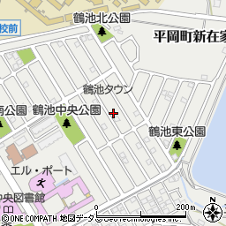 兵庫県加古川市平岡町新在家1192-115周辺の地図