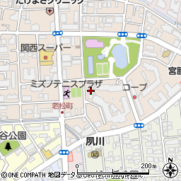 ＫＤＸレジデンス夙川ヒルズ４番館周辺の地図