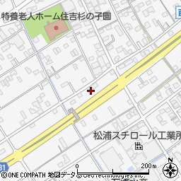 静岡県榛原郡吉田町住吉3253-2周辺の地図