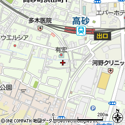 レオパレスナガイ周辺の地図