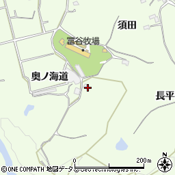 愛知県知多郡美浜町古布奥ノ海道周辺の地図