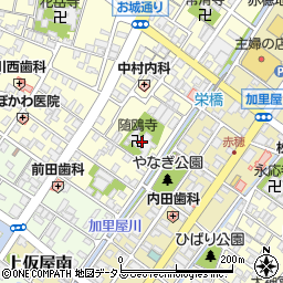 随鴎寺周辺の地図