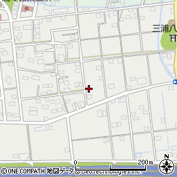 静岡県浜松市中央区市野町383周辺の地図