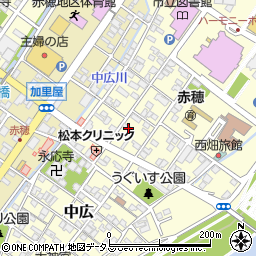 兵庫県赤穂市中広1015周辺の地図