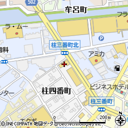 東愛知日産自動車豊橋柱店周辺の地図