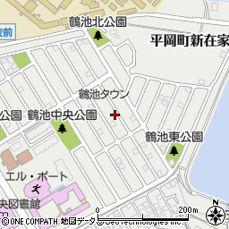 兵庫県加古川市平岡町新在家1192-126周辺の地図