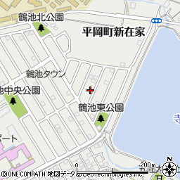 兵庫県加古川市平岡町新在家1192-411周辺の地図