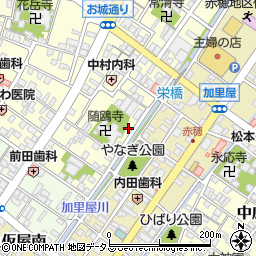 株式会社明石塗装店周辺の地図