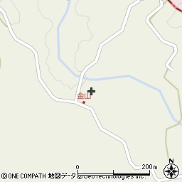 島根県益田市金山町481周辺の地図