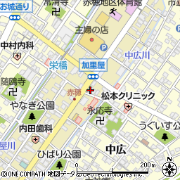 株式会社文化堂　赤穂ミュージックセンター周辺の地図