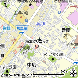 兵庫県赤穂市中広1027周辺の地図