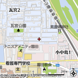 本津マンション周辺の地図