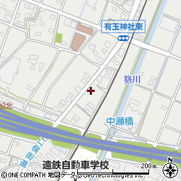 静岡県浜松市中央区有玉南町1690周辺の地図