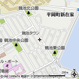 兵庫県加古川市平岡町新在家1192-161周辺の地図