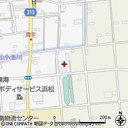 静岡県浜松市中央区貴平町152周辺の地図