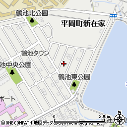 兵庫県加古川市平岡町新在家1192-400周辺の地図