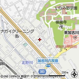 兵庫県加古川市平岡町新在家933-2周辺の地図