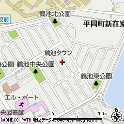兵庫県加古川市平岡町新在家1192-125周辺の地図