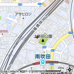 フジパレス南吹田駅前周辺の地図