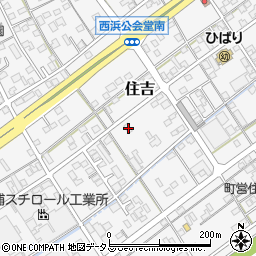 静岡県榛原郡吉田町住吉4765周辺の地図