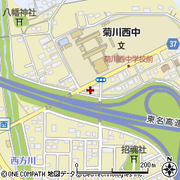 静岡県菊川市加茂179周辺の地図