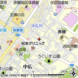 兵庫県赤穂市中広1017周辺の地図