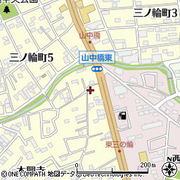 愛知県豊橋市三ノ輪町本興寺2-71周辺の地図
