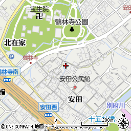 兵庫県加古川市尾上町安田718周辺の地図