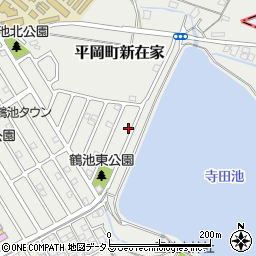兵庫県加古川市平岡町新在家1192-456周辺の地図