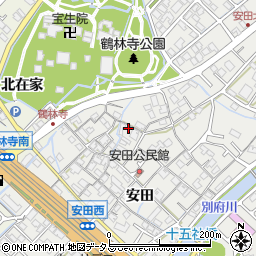兵庫県加古川市尾上町安田717-3周辺の地図