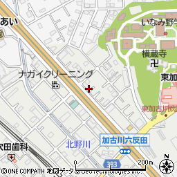 兵庫県加古川市平岡町新在家925-7周辺の地図