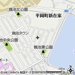 兵庫県加古川市平岡町新在家1192-401周辺の地図