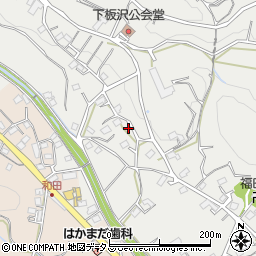 静岡県掛川市板沢206周辺の地図