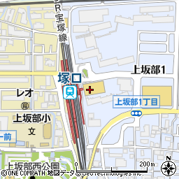 寿司居酒屋 花の舞 ビエラ塚口店周辺の地図