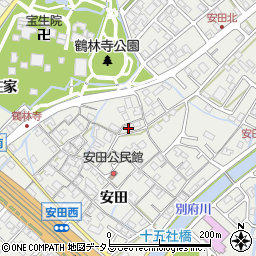 兵庫県加古川市尾上町安田742周辺の地図