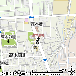 高木東町周辺の地図