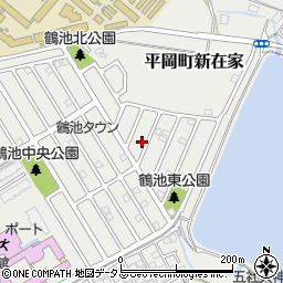 兵庫県加古川市平岡町新在家1192-395周辺の地図